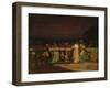 Watching Fireworks at St. Cloud-Louis Charles Auguste Couder-Framed Giclee Print