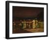 Watching Fireworks at St. Cloud-Louis Charles Auguste Couder-Framed Giclee Print