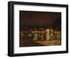 Watching Fireworks at St. Cloud-Louis Charles Auguste Couder-Framed Giclee Print