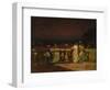 Watching Fireworks at St. Cloud-Louis Charles Auguste Couder-Framed Giclee Print