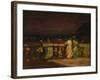 Watching Fireworks at St. Cloud-Louis Charles Auguste Couder-Framed Giclee Print