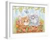 Watching Kittens-Karen Middleton-Framed Giclee Print
