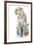 Watching Leopard-Hazel Soan-Framed Giclee Print