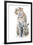 Watching Leopard-Hazel Soan-Framed Giclee Print