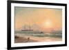 Watching Ships at Sunset-Ivan Konstantinovich Aivazovsky-Framed Giclee Print