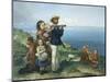 Watching Ships-Jane Maria Bowkett-Mounted Giclee Print