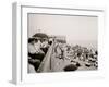 Watching the Bathers, Asbury Park, N.J.-null-Framed Photo