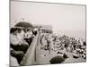 Watching the Bathers, Asbury Park, N.J.-null-Mounted Photo