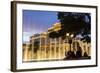 Watching the Bellagio Fountains at Dusk, the Strip, Las Vegas, Nevada, Usa-Eleanor Scriven-Framed Photographic Print