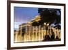 Watching the Bellagio Fountains at Dusk, the Strip, Las Vegas, Nevada, Usa-Eleanor Scriven-Framed Photographic Print