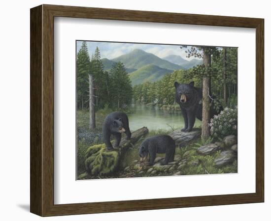 Watching the Cubs Play-Robert Wavra-Framed Giclee Print