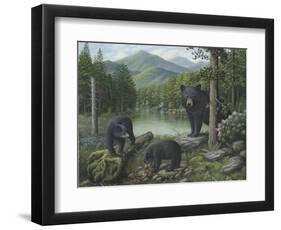 Watching the Cubs Play-Robert Wavra-Framed Giclee Print