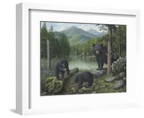 Watching the Cubs Play-Robert Wavra-Framed Giclee Print