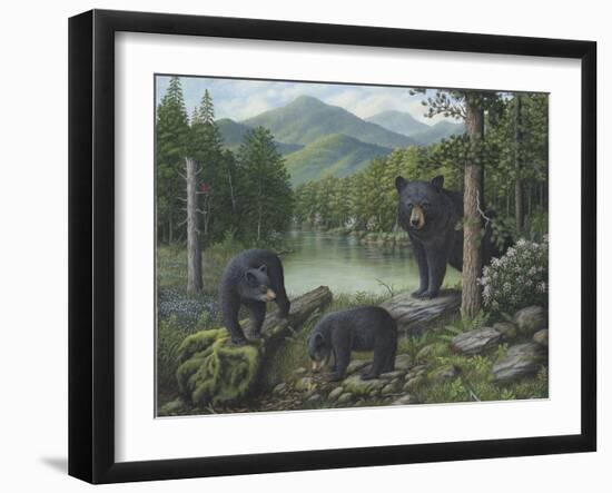 Watching the Cubs Play-Robert Wavra-Framed Giclee Print