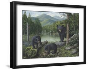 Watching the Cubs Play-Robert Wavra-Framed Giclee Print