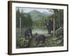 Watching the Cubs Play-Robert Wavra-Framed Giclee Print