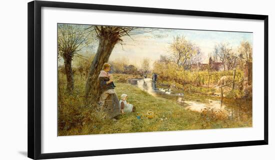 Watching the Ducks-Thomas James Lloyd-Framed Premium Giclee Print