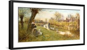 Watching the Ducks-Thomas James Lloyd-Framed Premium Giclee Print