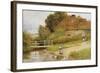 Watching the Ducks-Arthur Claude Strachan-Framed Giclee Print