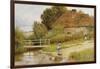 Watching the Ducks-Arthur Claude Strachan-Framed Giclee Print