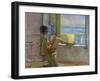 Watching the Regatta-Bob Brown-Framed Giclee Print