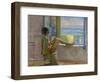 Watching the Regatta-Bob Brown-Framed Giclee Print