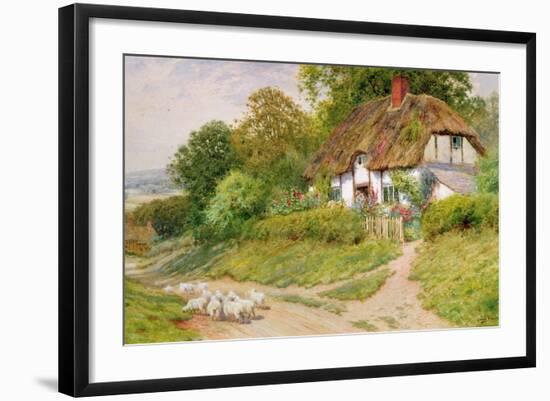 Watching the Sheep-Arthur Claude Strachan-Framed Giclee Print