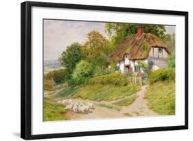 Watching the Sheep-Arthur Claude Strachan-Framed Giclee Print