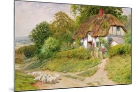 Watching the Sheep-Arthur Claude Strachan-Mounted Giclee Print