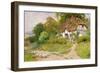 Watching the Sheep-Arthur Claude Strachan-Framed Premium Giclee Print