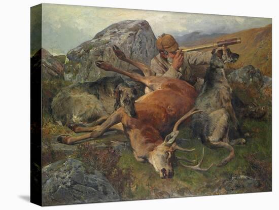 Watching the Stalkers, 1883-John Sargent Noble-Stretched Canvas