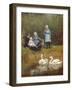 Watching the Swans-Heywood Hardy-Framed Giclee Print