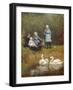 Watching the Swans-Heywood Hardy-Framed Giclee Print