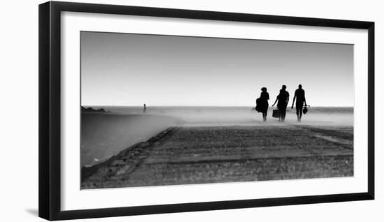 Watching Them Come and Go-João Custódio-Framed Photographic Print