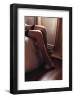 Watching You-Sebastian Black-Framed Photo