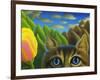 Watching-Chris Miles-Framed Art Print