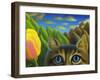 Watching-Chris Miles-Framed Art Print