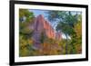 Watchman and Fall Frame-Vincent James-Framed Photographic Print