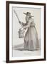 Watchman, (C1640), Cries of London, (C1819)-John Thomas Smith-Framed Giclee Print