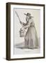 Watchman, (C1640), Cries of London, (C1819)-John Thomas Smith-Framed Giclee Print