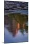 Watchman Detail in Virgin River, Zion Southwest Utah-Vincent James-Mounted Photographic Print