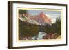 Watchman, Zion National Park, Utah-null-Framed Art Print