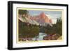 Watchman, Zion National Park, Utah-null-Framed Art Print