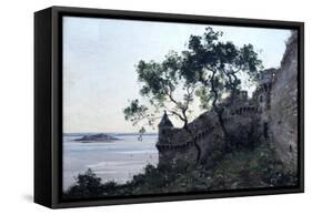 Watchtower, 1880-Emmanuel Lansyer-Framed Stretched Canvas