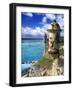 Watchtower, Fort San Felipe Del Morro, San Juan, Puerto Rico, USA, Caribbean-Miva Stock-Framed Photographic Print