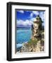 Watchtower, Fort San Felipe Del Morro, San Juan, Puerto Rico, USA, Caribbean-Miva Stock-Framed Premium Photographic Print