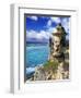 Watchtower, Fort San Felipe Del Morro, San Juan, Puerto Rico, USA, Caribbean-Miva Stock-Framed Photographic Print