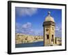 Watchtower, La Gardiola, Senglea, Malta-Guy Thouvenin-Framed Photographic Print