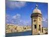 Watchtower, La Gardiola, Senglea, Malta-Guy Thouvenin-Mounted Photographic Print