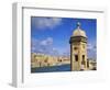 Watchtower, La Gardiola, Senglea, Malta-Guy Thouvenin-Framed Photographic Print